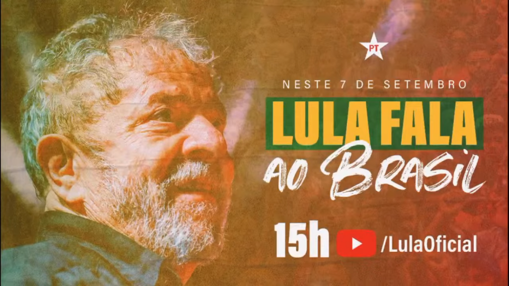 Lula da Silva dio discurso histórico en el Día de la Independencia de